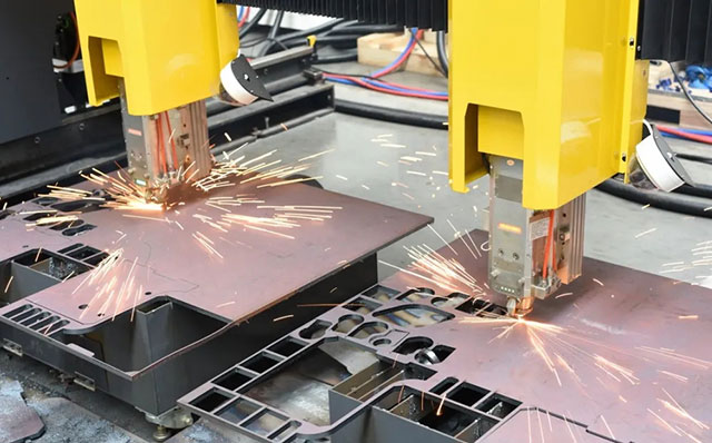 QG刮刮乐双头龙门激光切割机