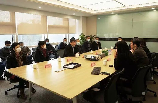 上海市副市长陈群一行莅临QG刮刮乐集团视察调研