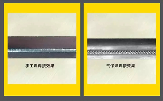 QG刮刮乐NB 251III焊机焊接效果