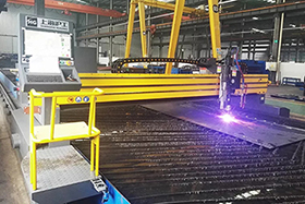 QG刮刮乐精细等离子切割设备工程案例图