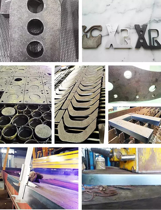 QG刮刮乐数控精细等离子切割设备切割效果图